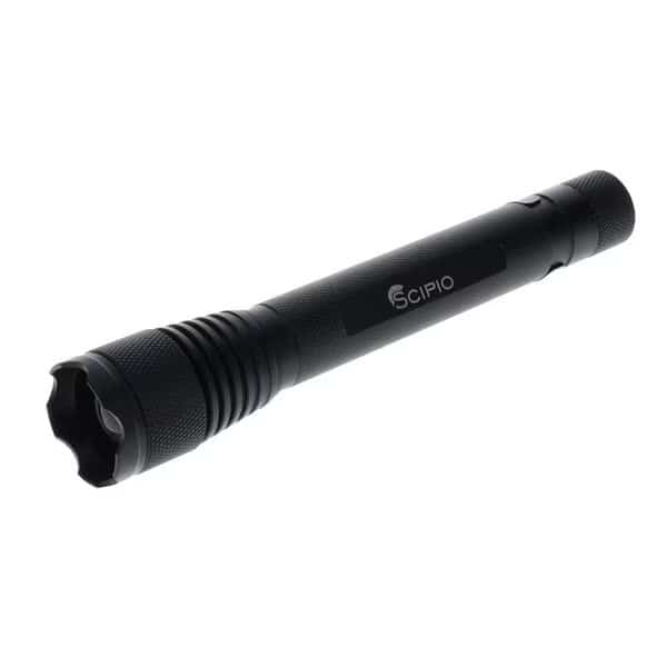 6-inch Tactical Flashlight 180 Lumens Lightweight with Adjustable Beam