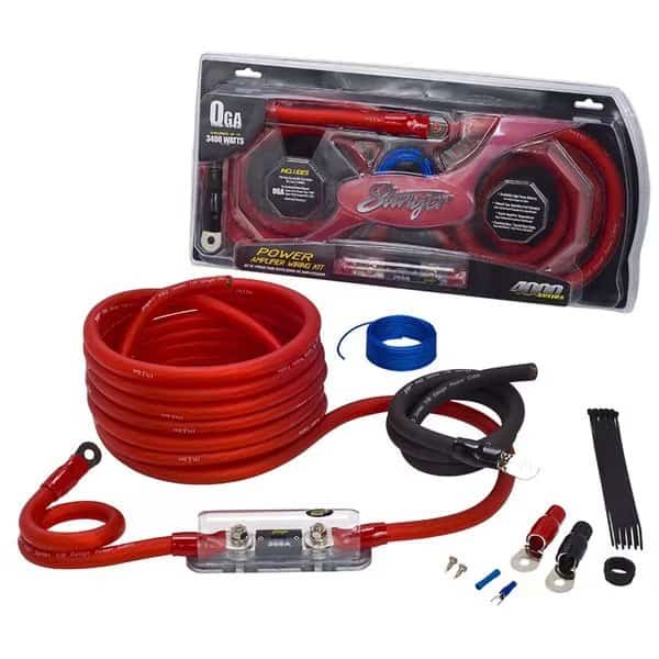 AMPKIT, 0/1GA, POWER ONLY, OFC, ANL FUSEHLDR