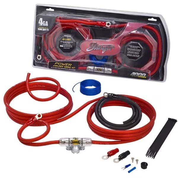 AMPKIT, 4GA, POWER ONLY, OFC, MINI-ANF FHLDR