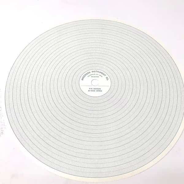 Chart 12" AV9000 Plain, PK100