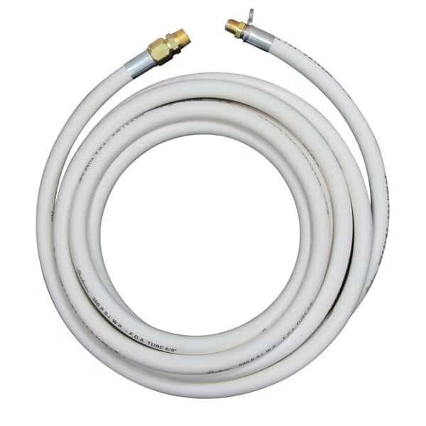 Hose Premium Wrapped White 3/4" Mnpt X 5/8" Swivel Adapter 50 Ft.