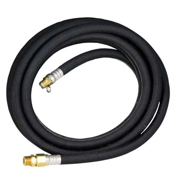 Hose Premium Wrapped Black 3/4" MNPT x 5/8" Swivel Adapter 50 Ft.