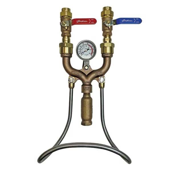 M159TG Globe Valve Mounted Hot  Cold Water Mixing Station