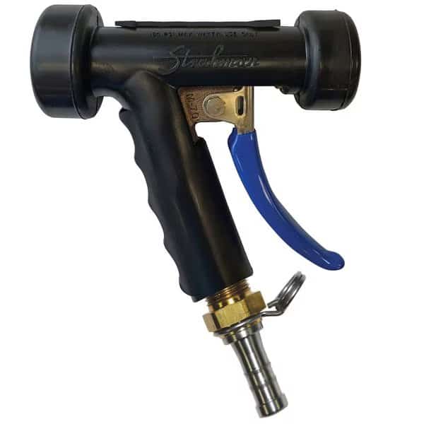M-70 Spray Nozzel, 3/4", 150 psi, Black, Strahman, Mfr#: M70B0075SWIVEL