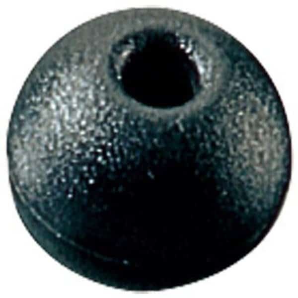 Parrel Bead, Black, 13/16"