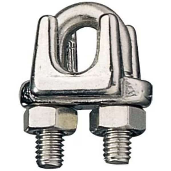 Wire Rope Grip, 1/2" Cable, Reusable