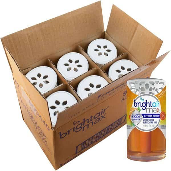 Air Freshener, Citrus Burst, 4 oz Orange, PK 6