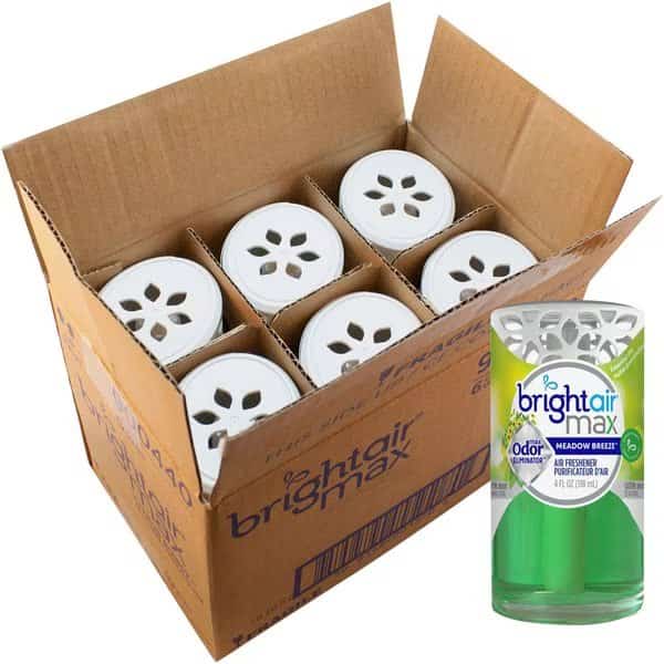 Air Freshener, Meadow Breeze, 4 oz Green, PK 6