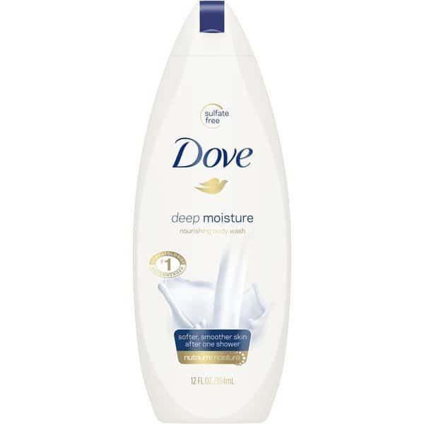 Body Wash, Deep Moisture, 12 oz White, PK 6