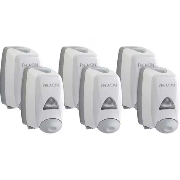 Handwash Dispenser, Wall-mounted, Foaming Gray, PK 6