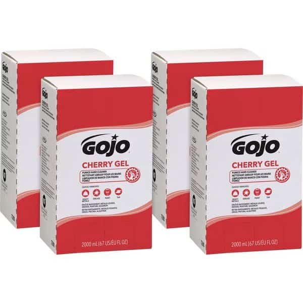 67.6 fl oz (2 L) PRO TDX Refill Cherry Gel Pumice Hand Cleaner 4 PK