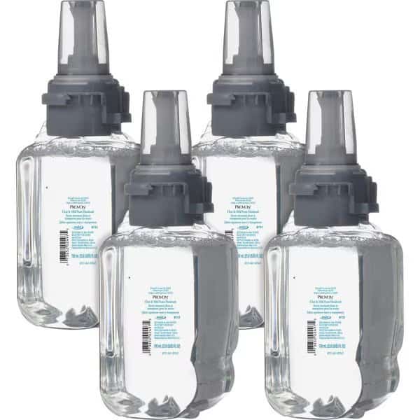 23.7 fl oz (700 mL) ADX-7 Clear & Mild Foam Handwash 4 PK