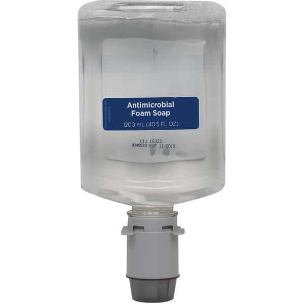 40.6 fl oz (1200 mL) Antimicrobial Foam Soap Automated Touchless Dispenser Refills Touchless