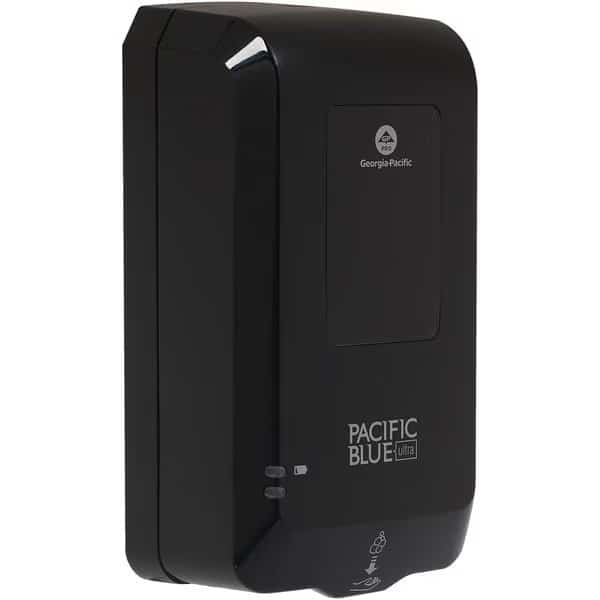 Soap/Sanitizer Dispenser, Touchless, 6-1/2"Wx11-7/10"Dx4"H, BK