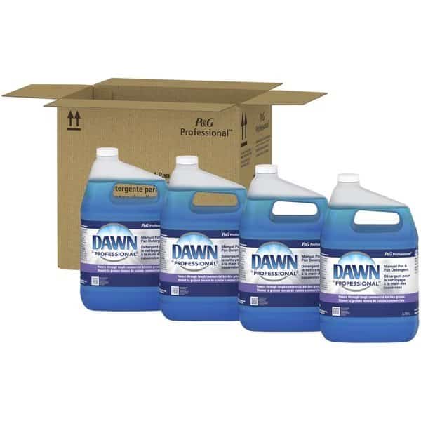 Dishwashing Liquid, Original, 1 Gallon, , Blue, PK 4