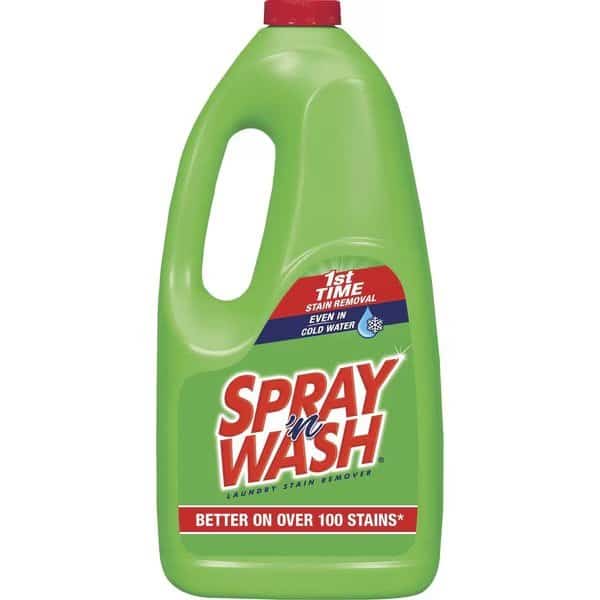 Laundry Stain Remover, 60 fl oz (1.9 quart) Liquid, Clear, 6 PK, Spray N Wash, Mfr#: RAC75551CT