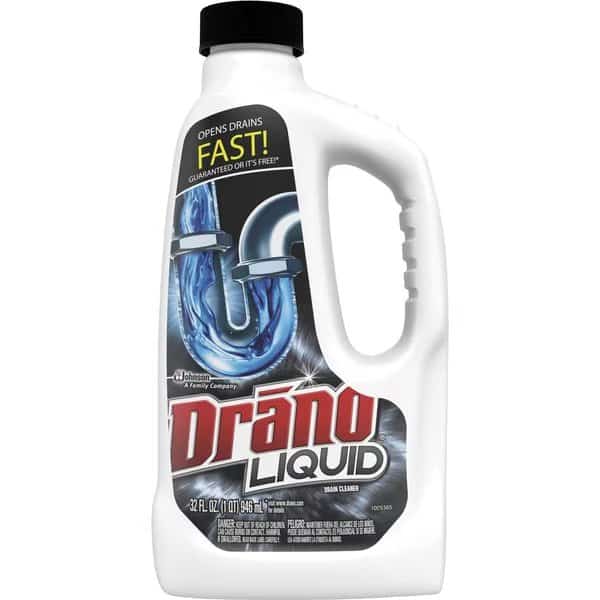 Liquid Clog Remover, Drain Opener, 32oz., , PK 12