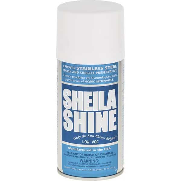 Stainless Steel Polish Spray, Low-VOC, 10 oz, , PK 12