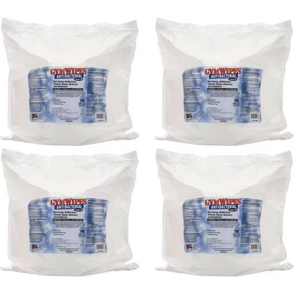 Disinfecting Wipes Refills, 6"x8", White, PK 700