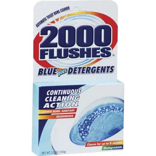 Toilet Bowl Cleaner, 5-Month, 3.5oz, Blue