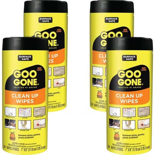 Wipes, f/Adhesive Removal, WE, PK 24