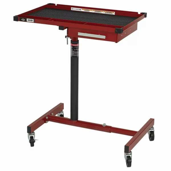 Under-Hood Work Table, Mobile, 220 lb Capacity