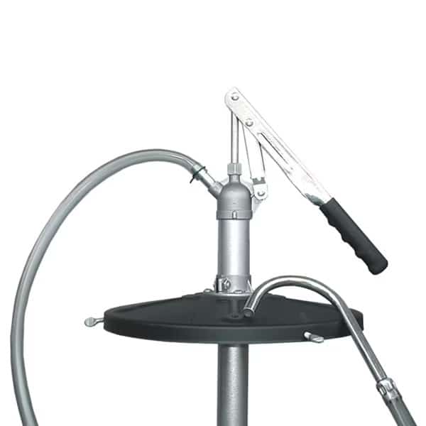 Lever Action Bucket Pump and 48 in Fuel-Resistant PVC Hose with Nozzle