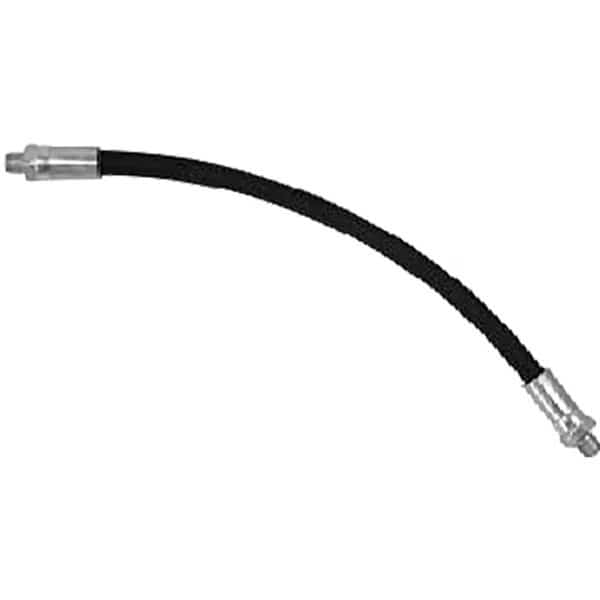 12 in High Pressure Grease Gun Whip Hose, 1/8 in NPT, 5,800 PSI