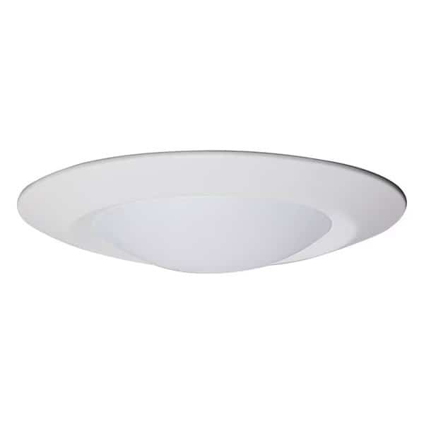 9 Inch LED Flush Mount Fixture, Disk Light, Round, 17 Watt, 3000K, White Finish, 12PK