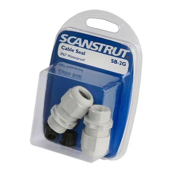 Cable glands x 2 for Waterproof Junction Box