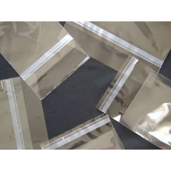 6.1" x 7.75" + 1.8" BOPP Resealable Bags, 500pcs, 500PK