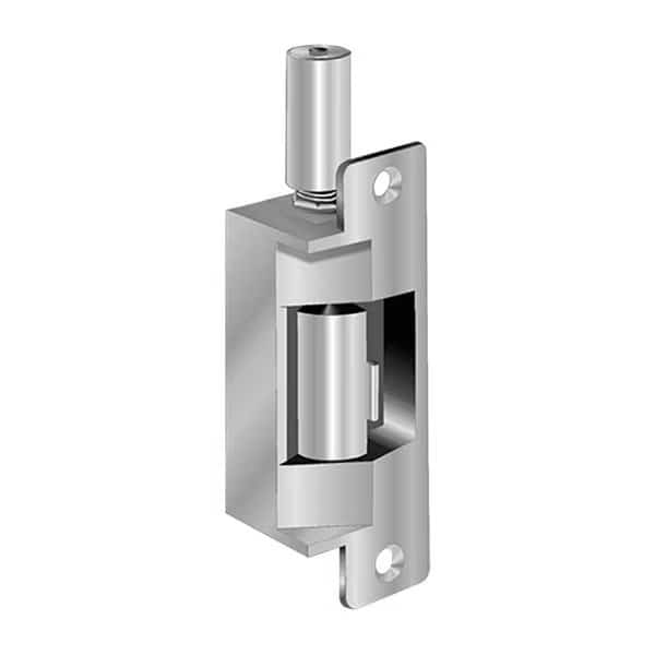 Fail Secure, Complete 24VDC Electric Strike, 1/2-in Keeper, Metal Frame, Latchbolt & Locking Cam Mon