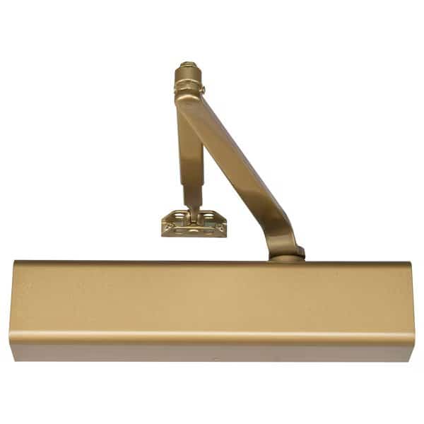 Manual, Hydraulic, 8501 Series Closers, Door Closer, Heavy Duty Interior and Exterior, Matte Brass