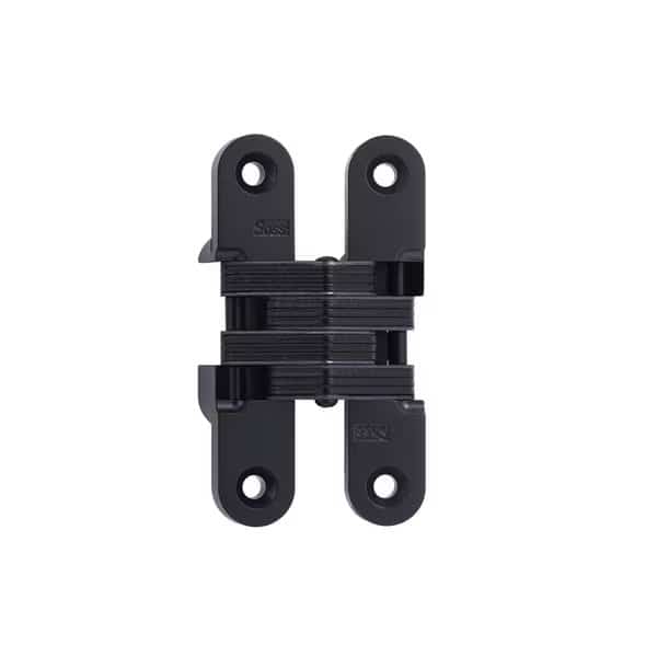Cabinet Style Invisible Hinge, 1-1/8 in-1-3/8 in Door Thickness, US19