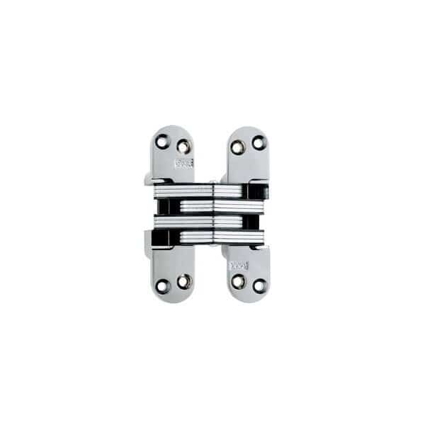 Door Invisible Hinge, 1-3/4 in-2 in Door Thickness, US26
