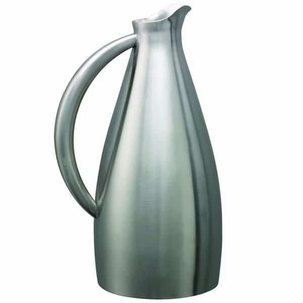 Altus Series Water Pitcher, Stainless Steel, 2 Liter, Brushed Stainless