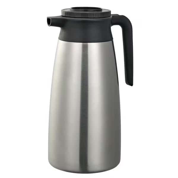 Coffee Decanter, Vacuum Insulated, 1.9 Liter, Stainless Steel