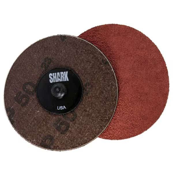 3" Cloth Backed Grinding Discs 120 Grit A/O Rolock - 25 Pk