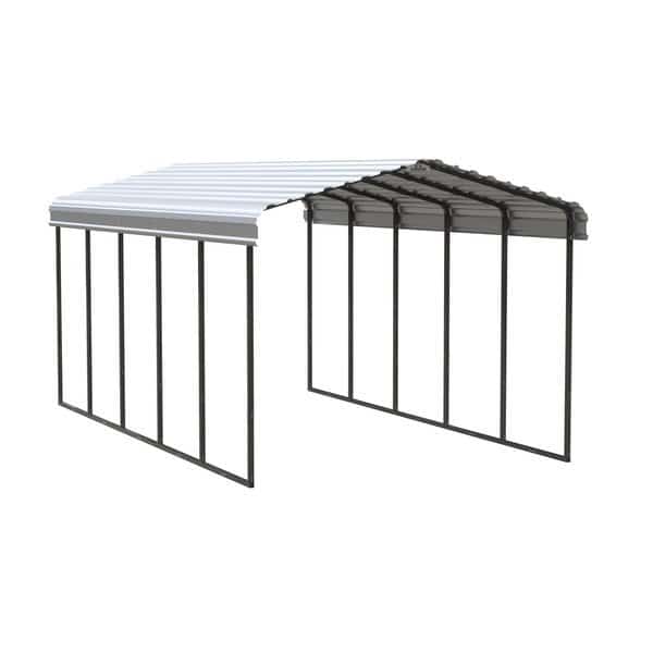 Carport, 12 ft. x 24 ft. x 9 ft. Eggshell