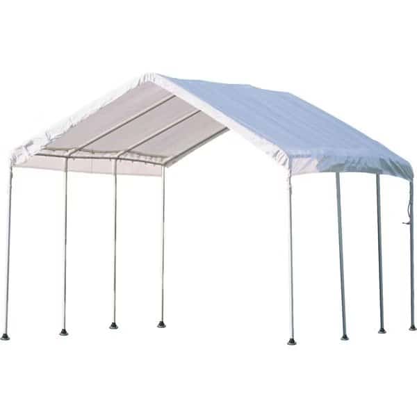 MaxAP  Gazebo Canopy - 8 Legs 10 x 20 ft. White