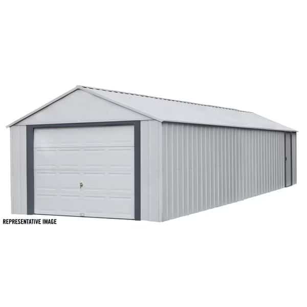 Arrow Garage, 14x31, Flute Grey and Anthracite