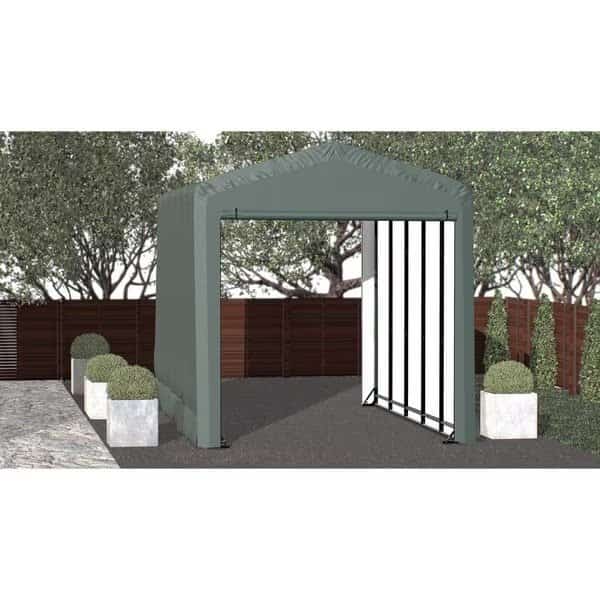 ShelterTube Wind and Snow-Load Rated Garage, 14x23x16 Green