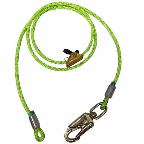 RockGrab Wire Core Flipline w/Steel Snap 10 ft. x  1/2 in.