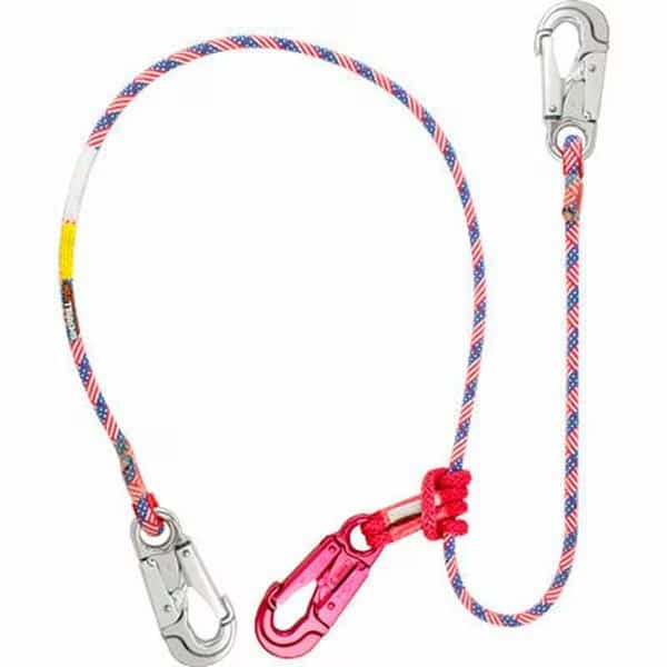 Star Spangled Lanyard w/Tenex Prusik 7/16 in. x 10 ft.