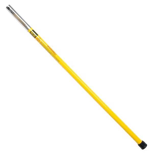 Marvin 8 ft. Fiberglass Hollow Base Pole - Yellow