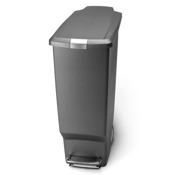 106 gal Step can, Grey, Plastic