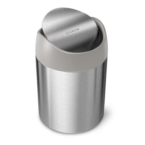 15 L Mini Can, Brushed, Stainless Steel