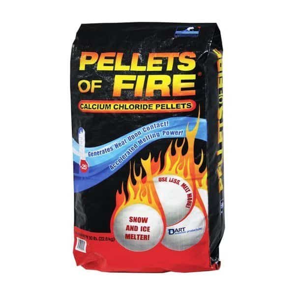 Pellets of Fire Ice Melt, 50 Lbs.