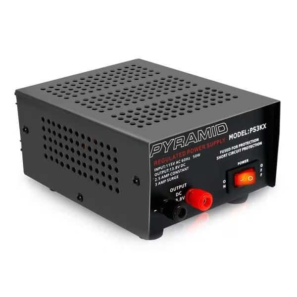 AC to DC Converter, 115V AC to 13.8V DC, 60 Hz