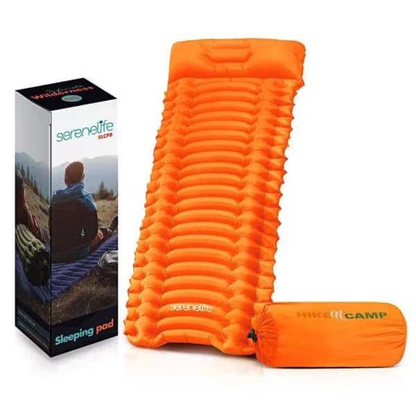 Orange Ultralight Sleeping Pad